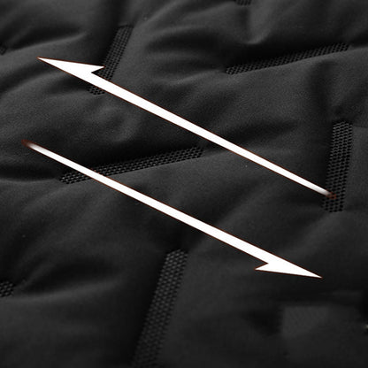 Unisex winterwarme casual mouwloze gewatteerde vest met fleecevoering