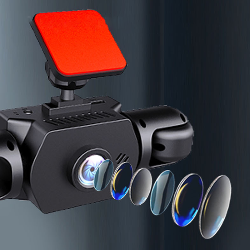 360° Autocamera – 4 lenzen, nachtzicht en lusopname 📹