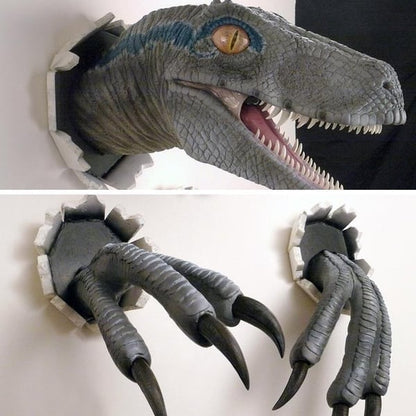 3D Velociraptor  - Wanddecoratie