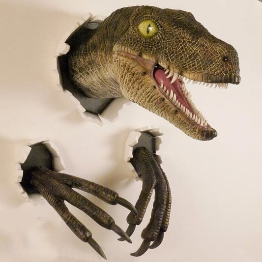 3D Velociraptor  - Wanddecoratie