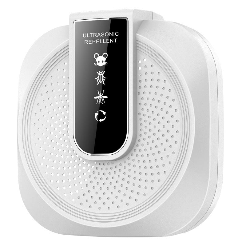 Ultrasone afschrikker tegen ratten en insecten – 360° slimme technologie🔉🐀