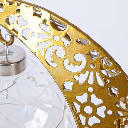 Decoratieve Ramadan LED-tafellamp in maanlichtstijl