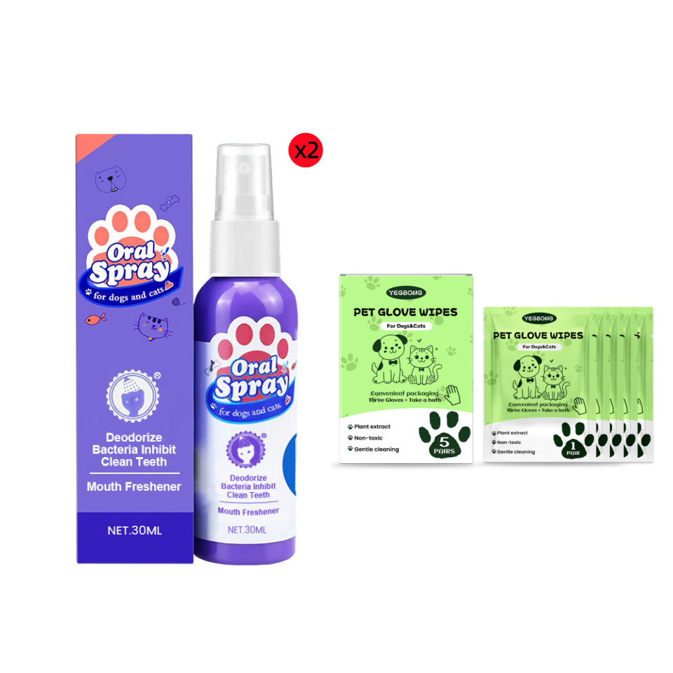 Tandenreinigingsspray voor Huisdieren