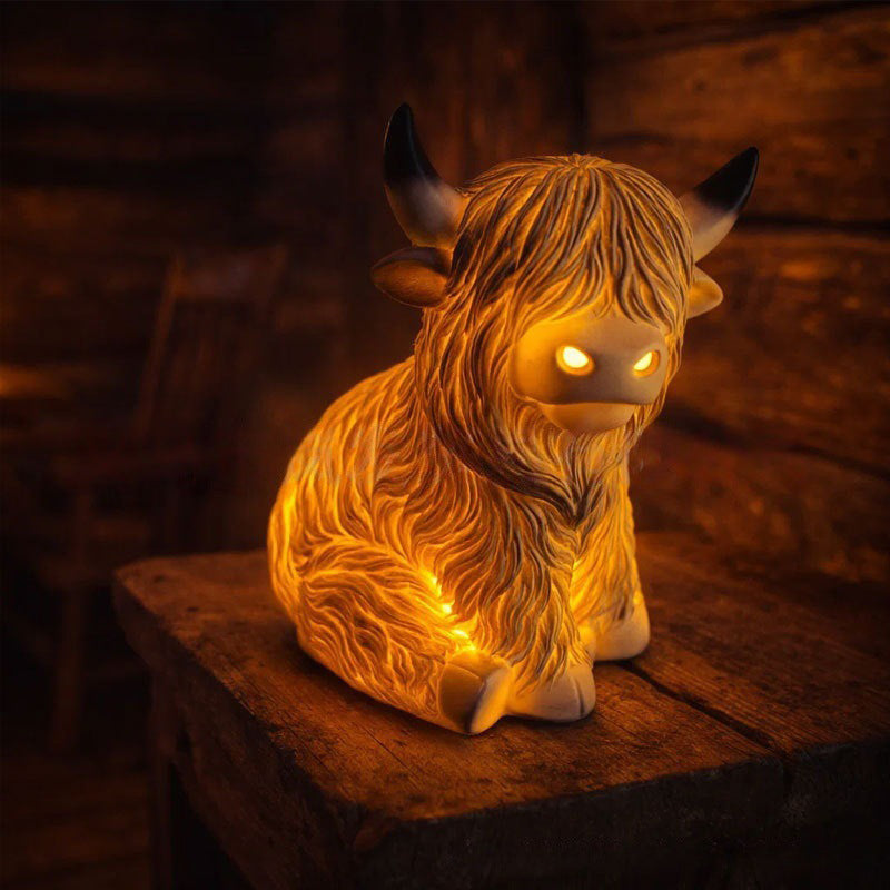 Gezellige Highland Koelamp
