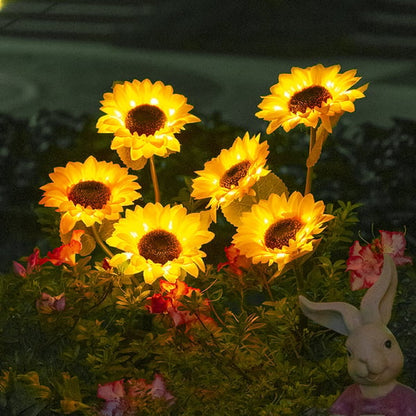 🌻 Waterdichte zonnebloem zonne-energie-lampen