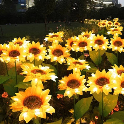 🌻 Waterdichte zonnebloem zonne-energie-lampen