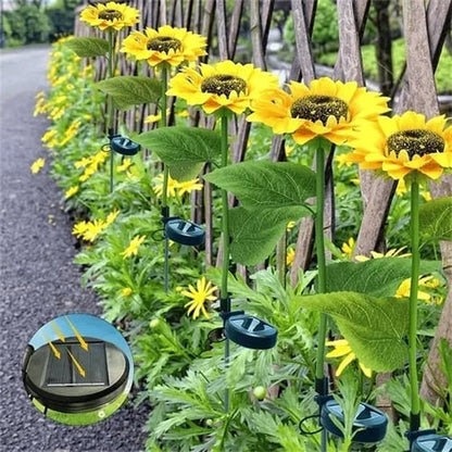 🌻 Waterdichte zonnebloem zonne-energie-lampen