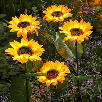 🌻 Waterdichte zonnebloem zonne-energie-lampen