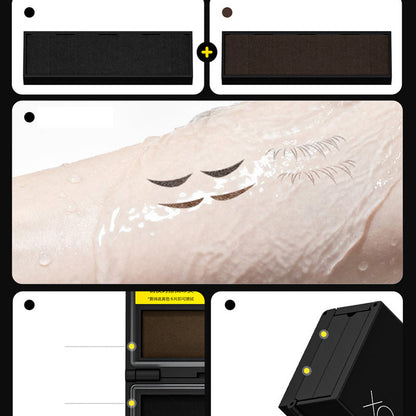 3-in-1 Eyeliner- Mascara- en Wimperstempel