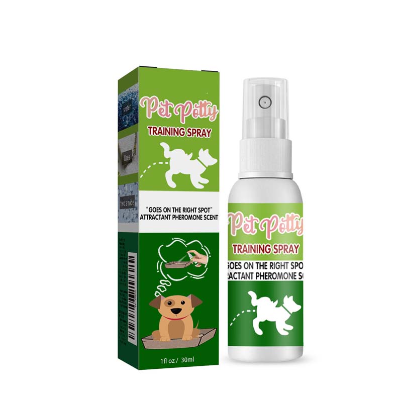 Huisdieren zindelijkheidsspray