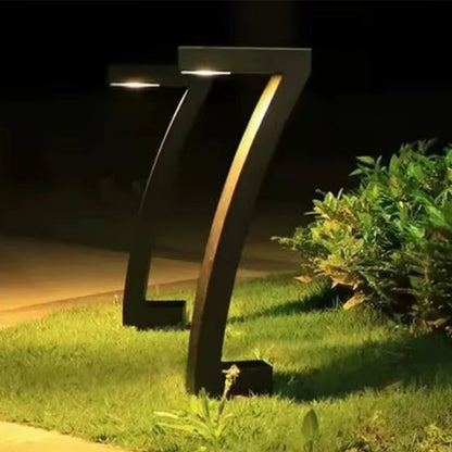 Moderne Tuinlamp op Zonne-Energie