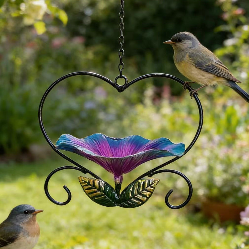 Hangend Vogelvoederbakje met Bloemmotief