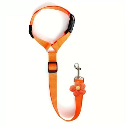 2-in-1 Honden Veiligheidsgordel en Leiband