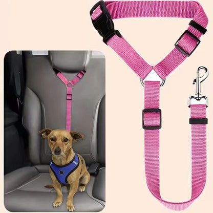 2-in-1 Honden Veiligheidsgordel en Leiband