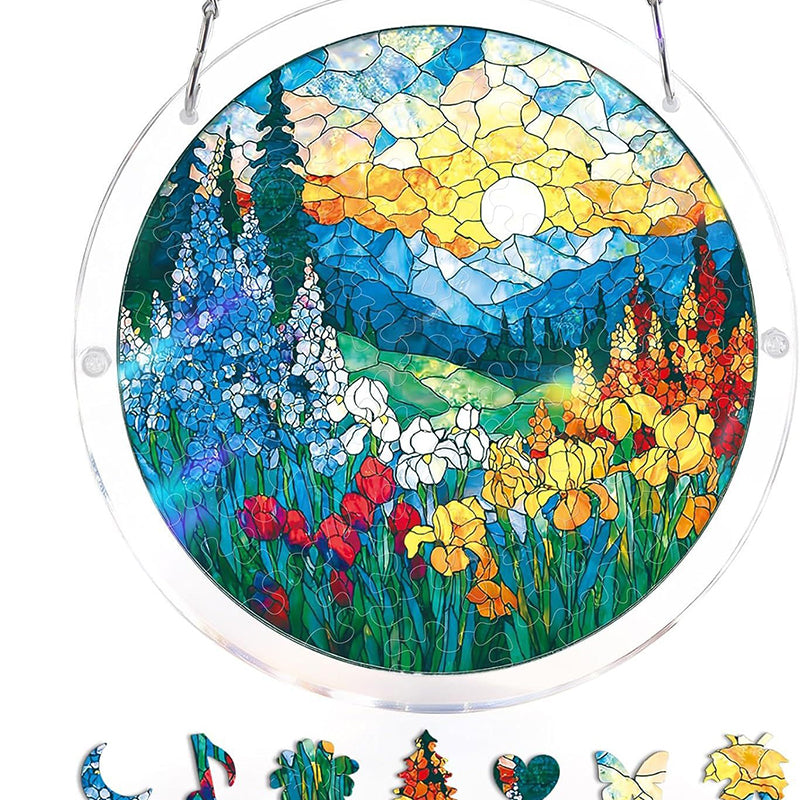 Hangende Acrylpuzzel Zonnevanger - 83 stukjes
