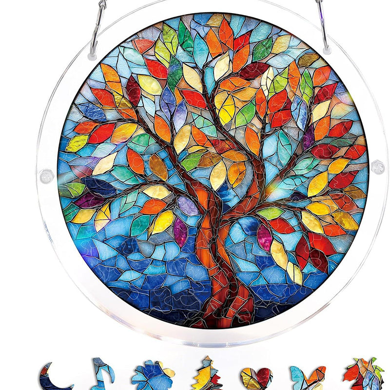 Hangende Acrylpuzzel Zonnevanger - 83 stukjes