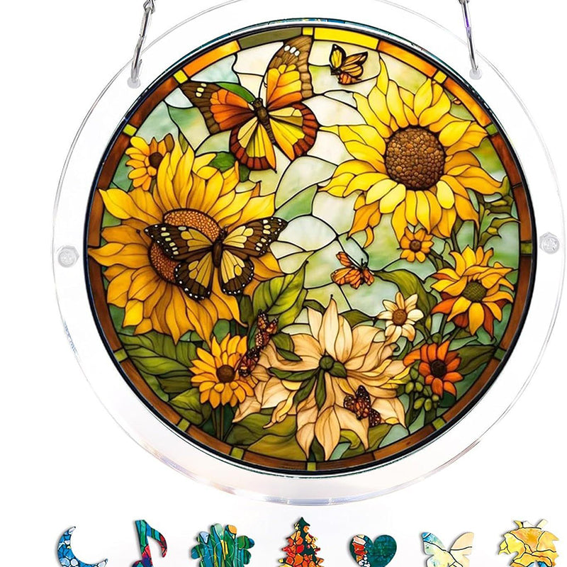 Hangende Acrylpuzzel Zonnevanger - 83 stukjes