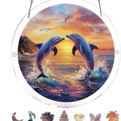 Hangende Acrylpuzzel Zonnevanger - 83 stukjes