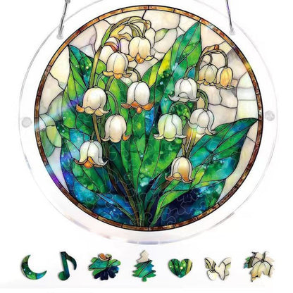 Hangende Acrylpuzzel Zonnevanger - 83 stukjes