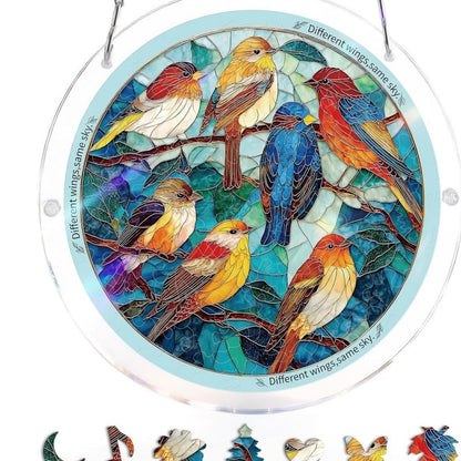 Hangende Acrylpuzzel Zonnevanger - 83 stukjes