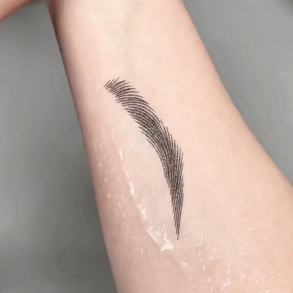 Waterbestendige Wenkbrauwstempelset met Microblading Effect
