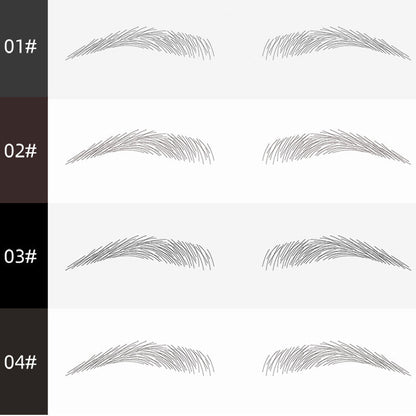 Waterbestendige Wenkbrauwstempelset met Microblading Effect