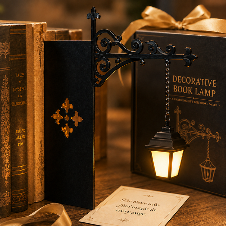 Miniatuur Straatlantaarn Boekensteunlampje