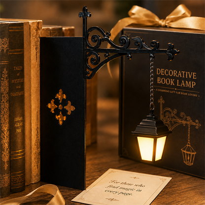 Miniatuur Straatlantaarn Boekensteunlampje