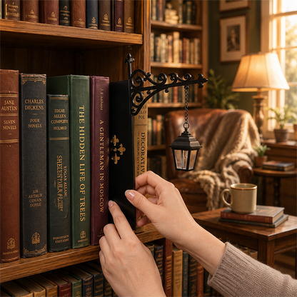 Miniatuur Straatlantaarn Boekensteunlampje