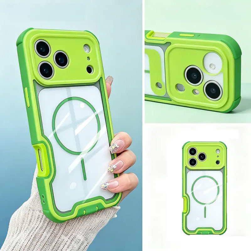 Schokbestendig iPhone Hoesje met Magnetische Bevestiging