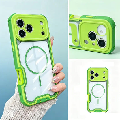 Schokbestendig iPhone Hoesje met Magnetische Bevestiging