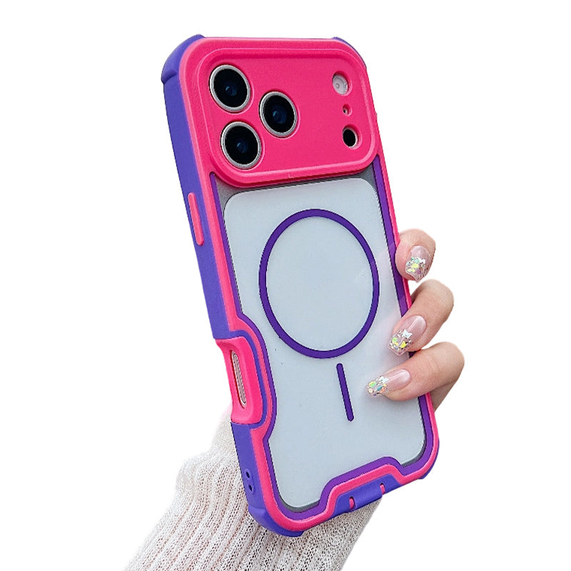 Schokbestendig iPhone Hoesje met Magnetische Bevestiging