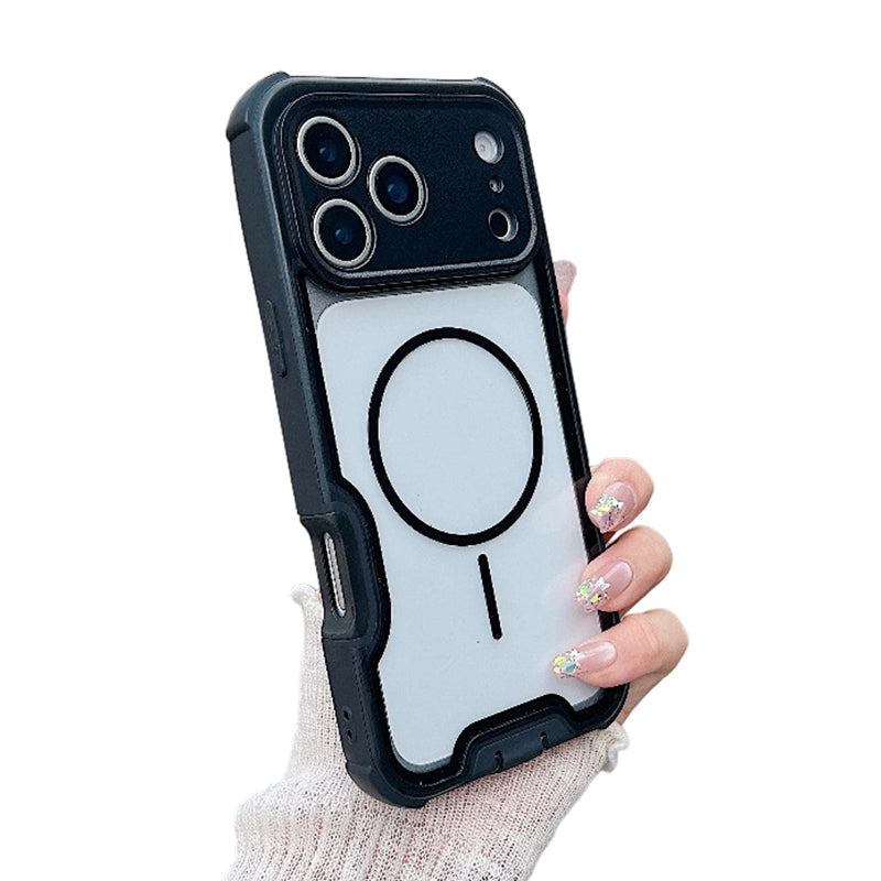 Schokbestendig iPhone Hoesje met Magnetische Bevestiging