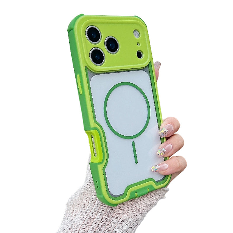 Schokbestendig iPhone Hoesje met Magnetische Bevestiging