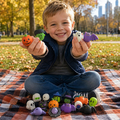 Halloween Anti-Stress Squishies - 10 Stuks