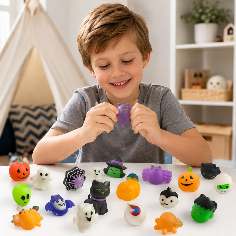 Halloween Anti-Stress Squishies - 10 Stuks