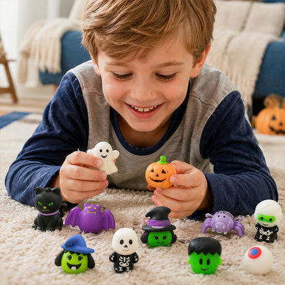 Halloween Anti-Stress Squishies - 10 Stuks