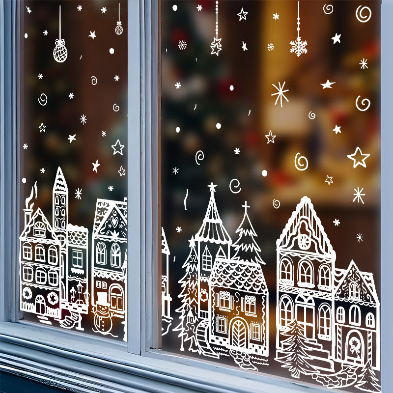 Kerst Raamstickerset - 78 Stuks