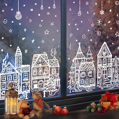 Kerst Raamstickerset - 78 Stuks