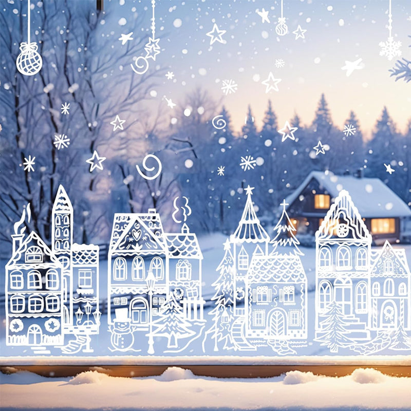 Kerst Raamstickerset - 78 Stuks