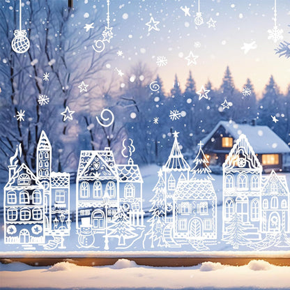 Kerst Raamstickerset - 78 Stuks