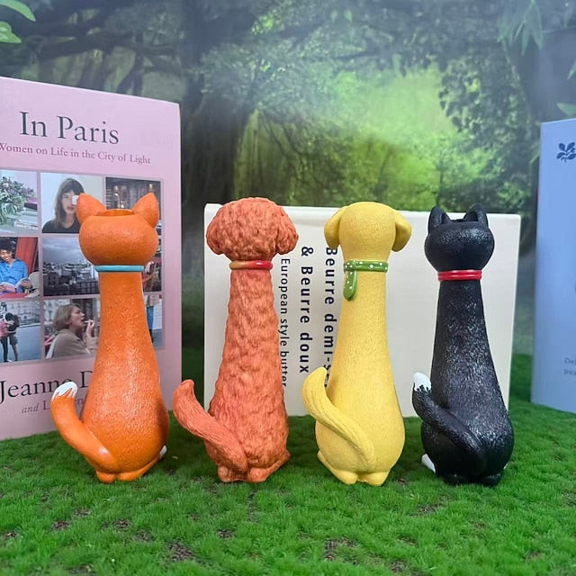 Purrfect Kat Vazen – Decoratieve Kattenbloemvazen